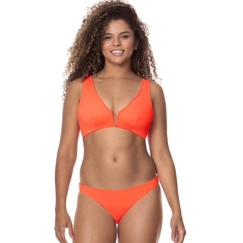 NWT MAAJI  PAPAYA ORANGE VICTORY D CUP BRALETTE TOP